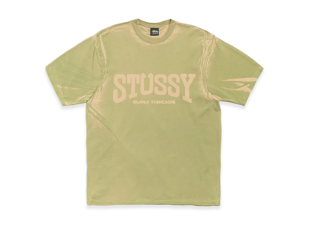 Stussy Burly Stone Washed Tee "Khaki"