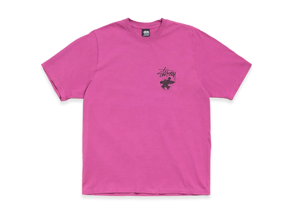 Stussy Long Haul Tee Pigment Dyed "Berry"