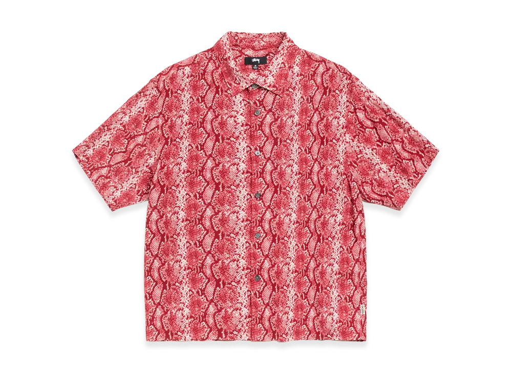 Stussy Python SS Shirt "Red"