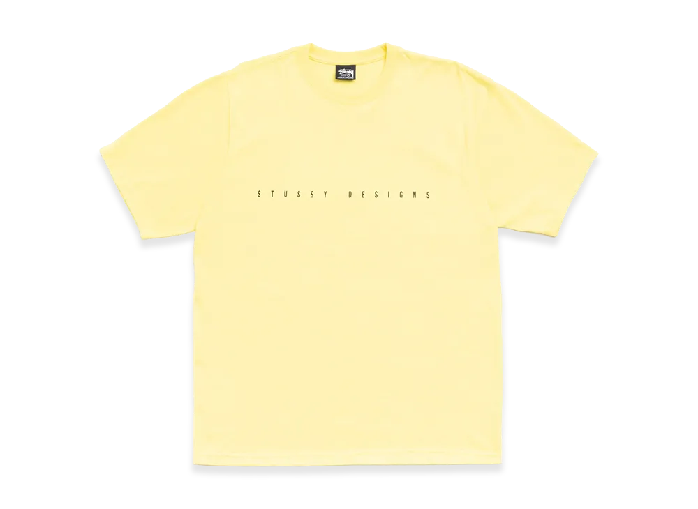 Stussy S Box Tee "Lemon"