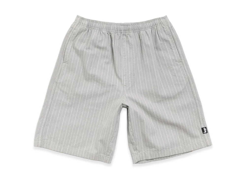Stussy Baggy Beach Short "Grey Stripe"