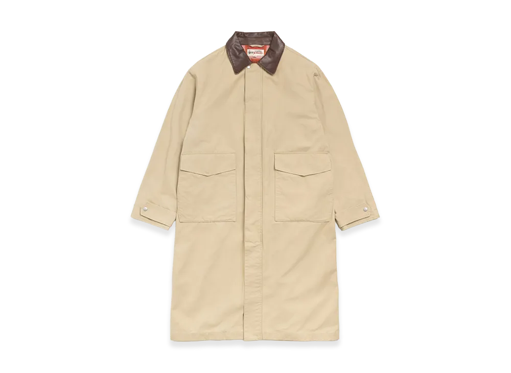 Stussy Duster Coat "Khaki"