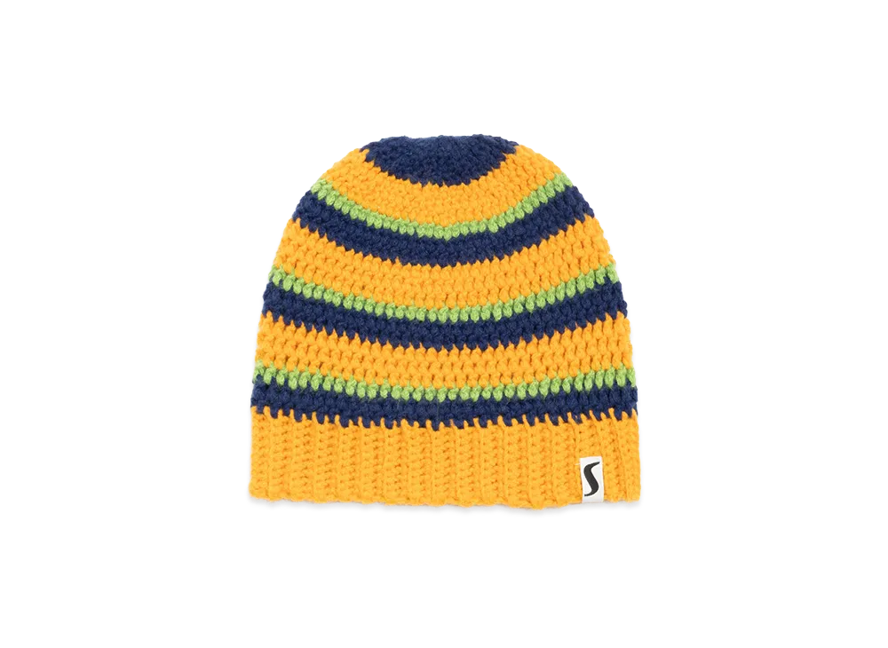 Stussy Stripe Knit Skullcap "Gold"