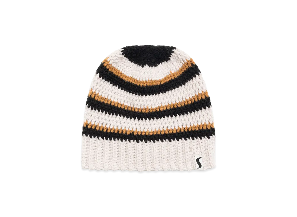 Stussy Stripe Knit Skullcap "Stone"