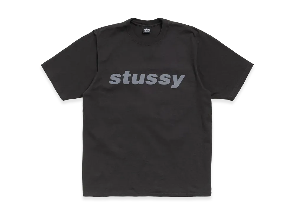Stussy Shark Tee Pigment Dyed "Faded Black"