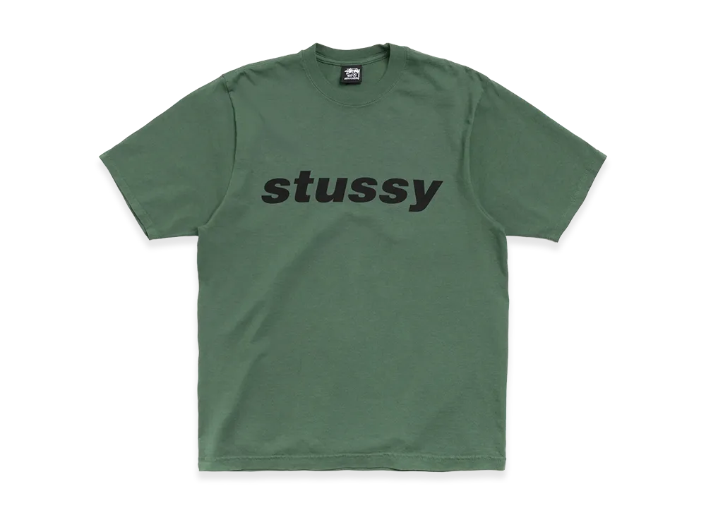 Stussy Shark Tee Pigment Dyed "Pine"