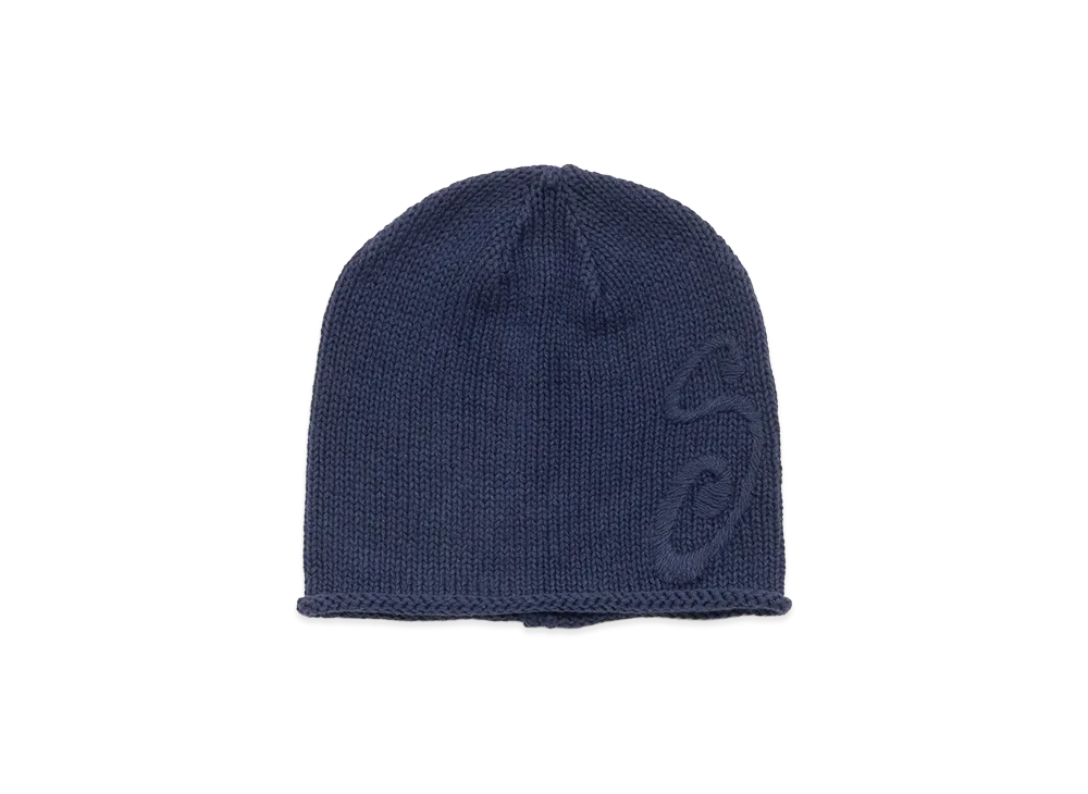 Stussy S Knit Skullcap "Navy"