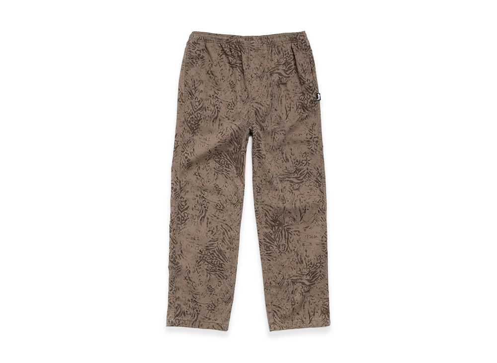Stussy Beach Pant Cotton Twill "Fossil"