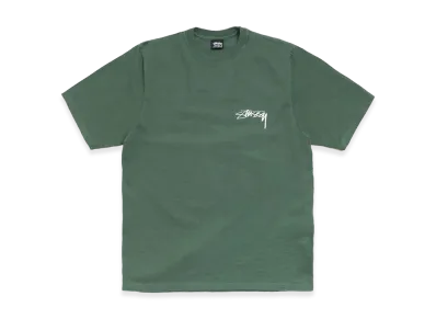 Stussy Skate Stack Tee Pigment Dyed "Pine"
