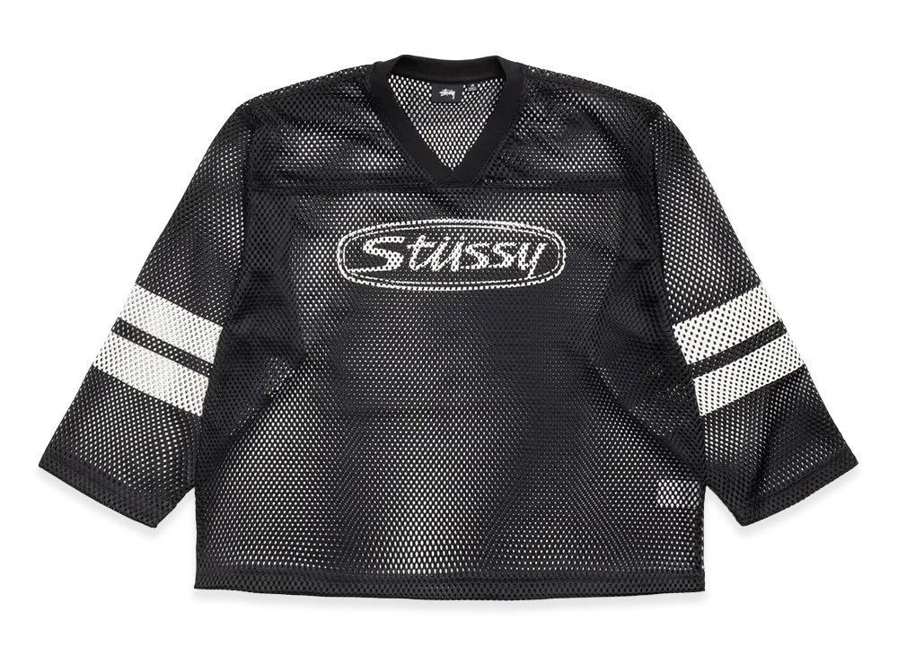 Stussy Trucker Team Jersey "Black"
