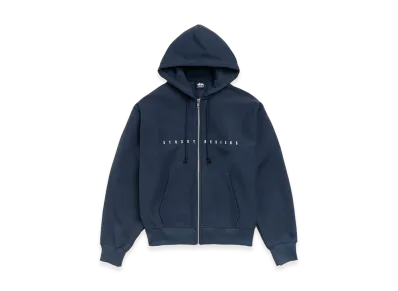 Stussy S Box Zip Hoodie "Navy"