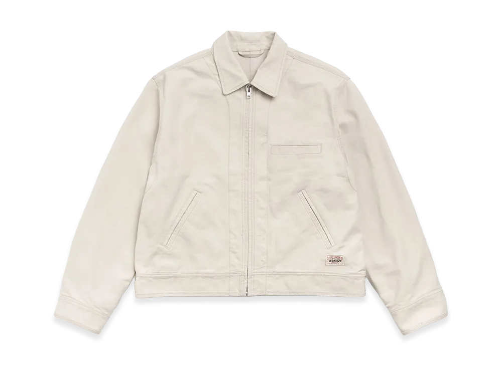 Stussy Work Jacket Collared "Stone"