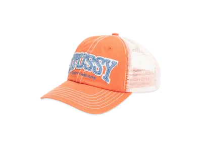 Stussy Mid-Depth Burly Threads Trucker "Orange"