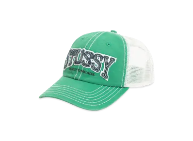 Stussy Mid-Depth Burly Threads Trucker "Green"