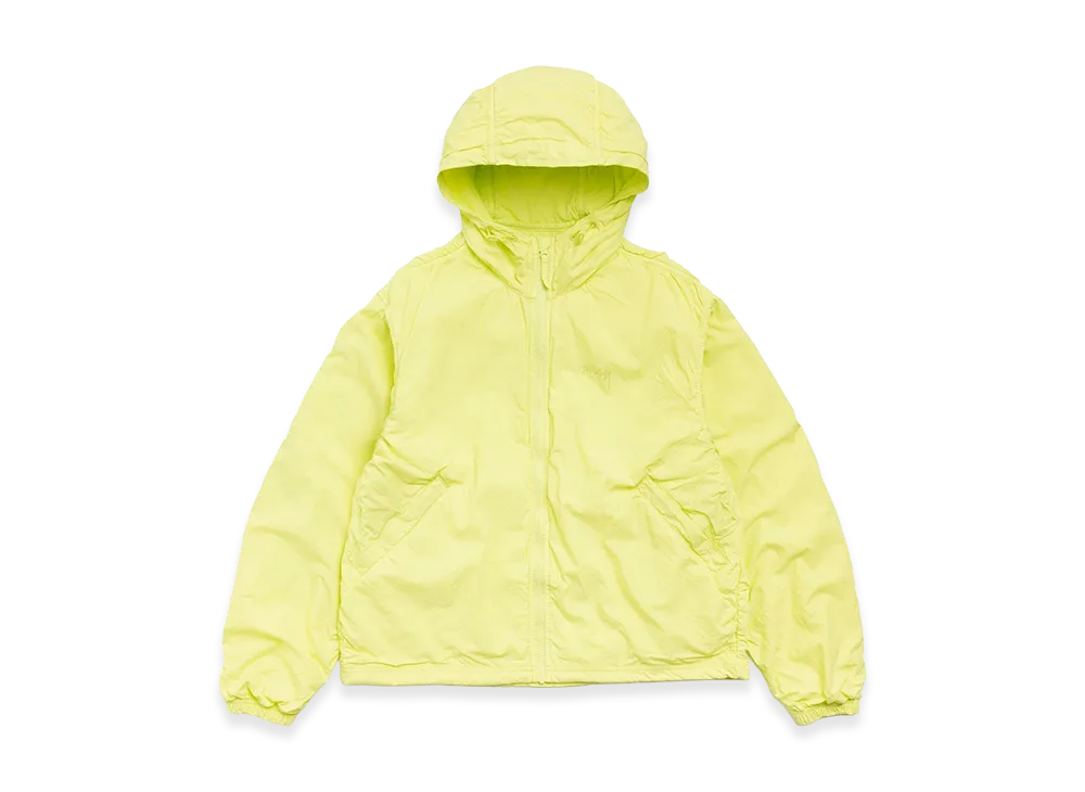 Stussy Double Cotton Hooded Jacket "Lime"