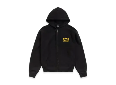 Stussy Box Crown Zip Hoodie "Black"