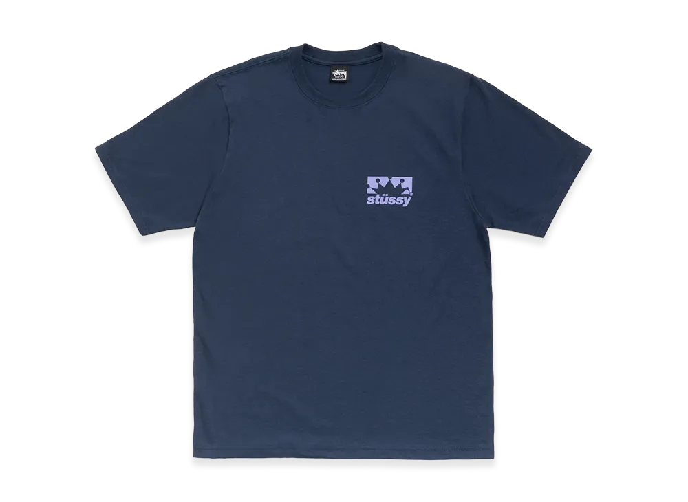 Stussy Box Crown Tee "Navy"