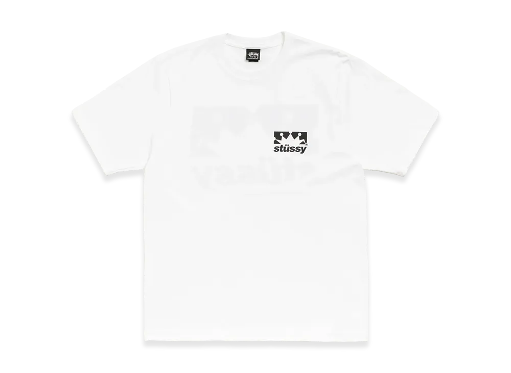 Stussy Box Crown Tee "White"