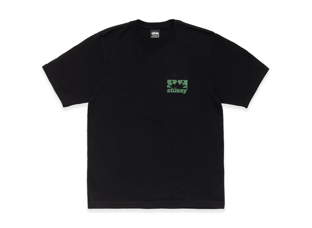 Stussy Box Crown Tee "Black"