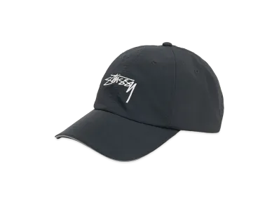 Stussy Low Profile Smooth Stock Strapback "Black"