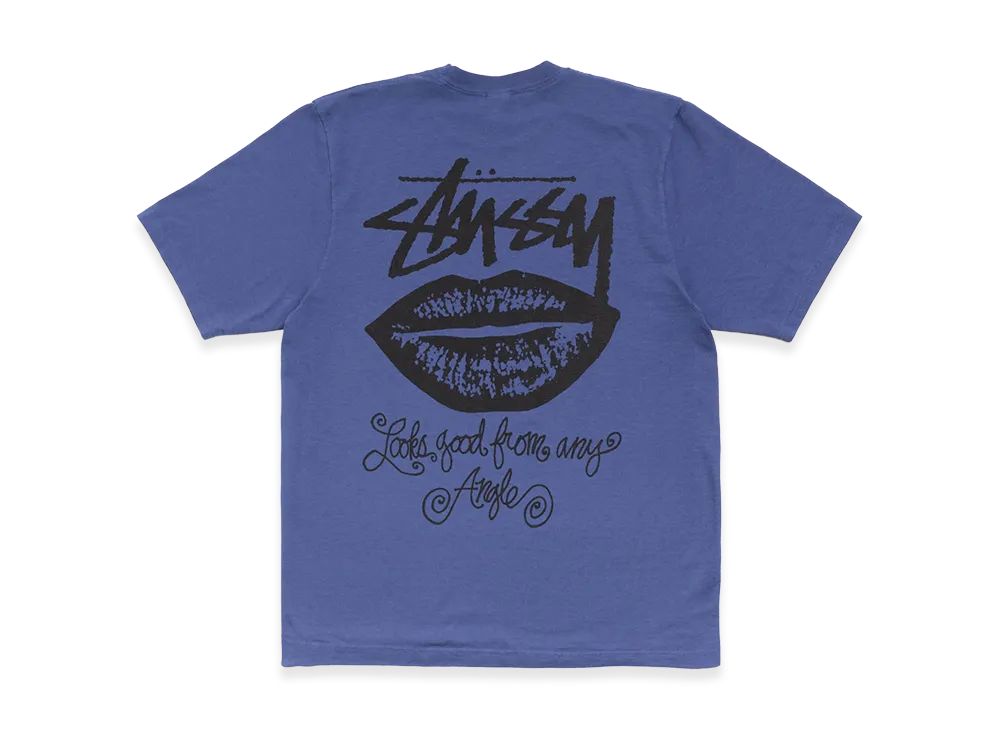 Stussy Any Angle Tee Pigment Dyed "Indigo"