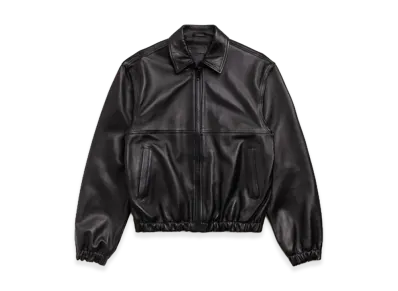 Stussy Leather Work Jacket "Black"
