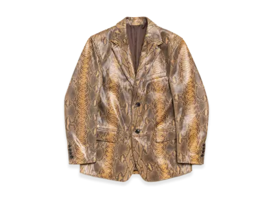 Stussy Leather Blazer "Snake"