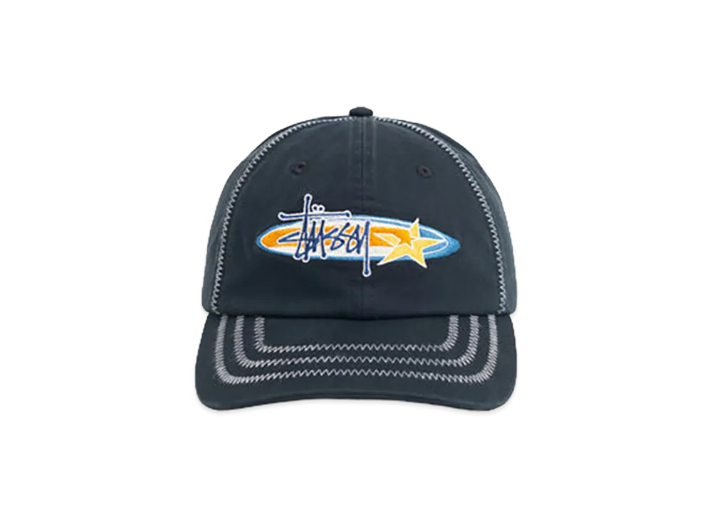 Stussy Oval Star Cap "Black"