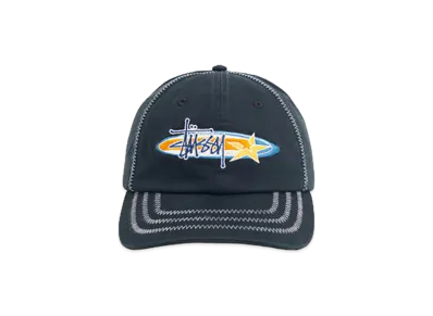 Stussy Oval Star Cap "Black"