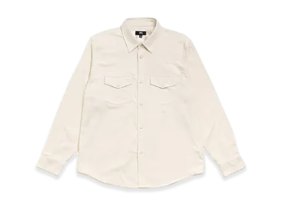 Stussy Cotton Silk Western Shirt "Off White"