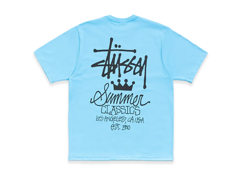 Stussy Summer Classics Tee "Sky Blue"