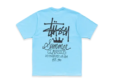Stussy Summer Classics Tee "Sky Blue"
