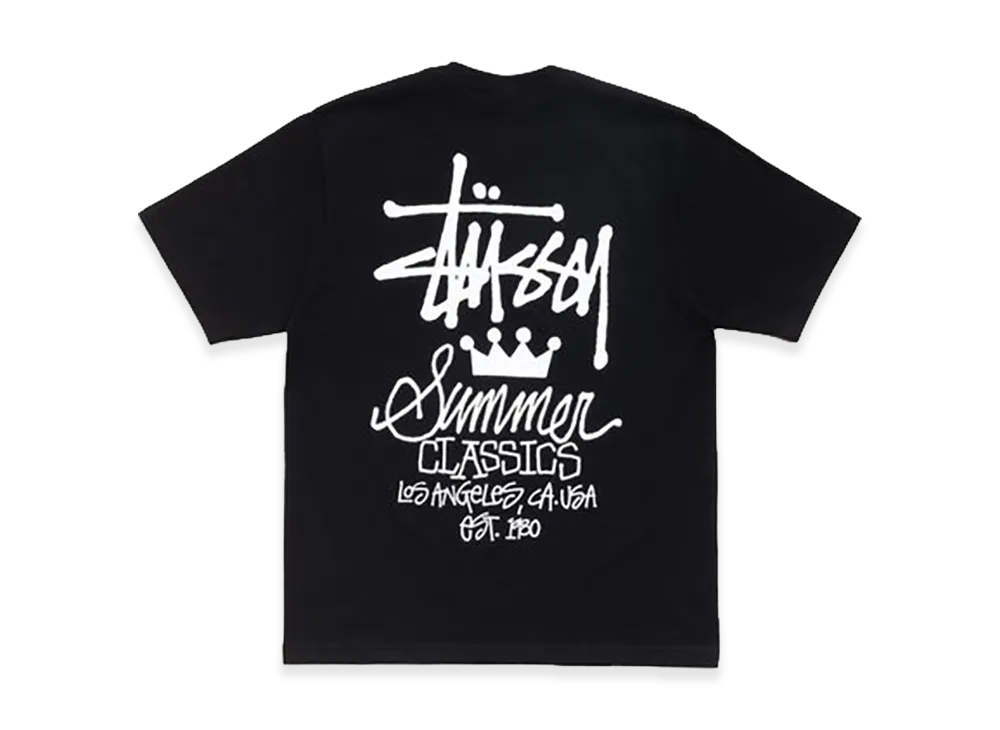 Stussy Summer Classics Tee "Black"