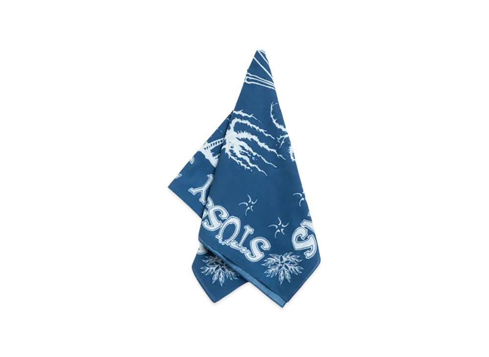 Stussy Surf Joker Bandana "Blue"