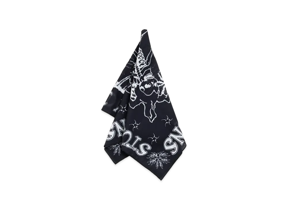 Stussy Surf Joker Bandana "Black"