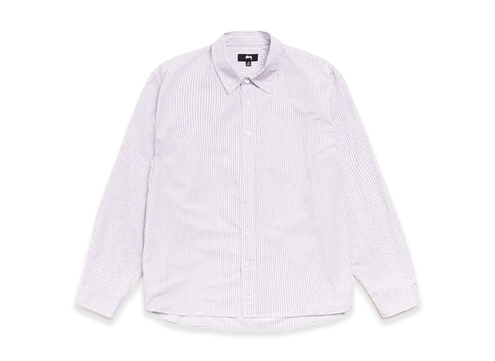 Stussy Standard Shirt "Purple Stripe"