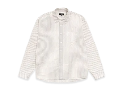 Stussy Standard Shirt "Natural Stripe"
