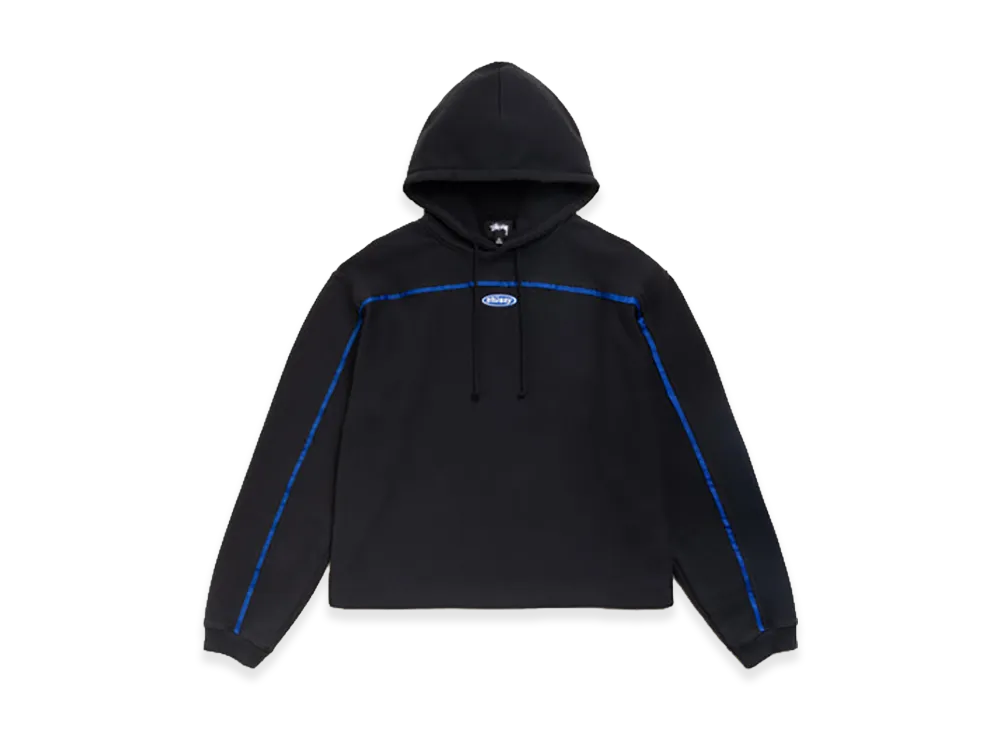 Stussy Oval Pullover Hoodie "Black"