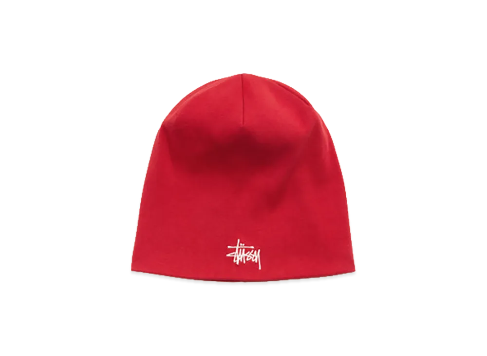 Stussy Jersey Skullcap "Red"