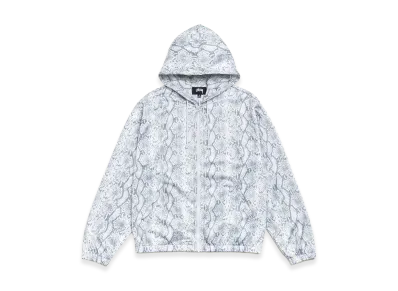 Stussy Athletic Mesh Zip Hoodie "Snake"