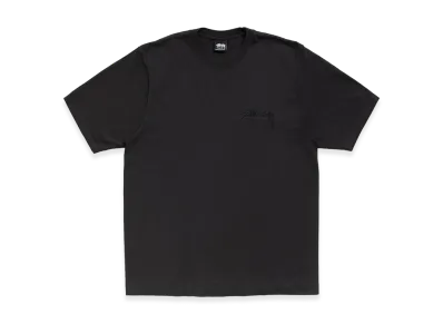 Stussy Beach Roots Tee Pigment Dyed "Faded Black"