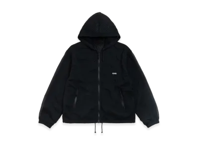 Stussy Layered Mesh Hooded Jacket "Black"