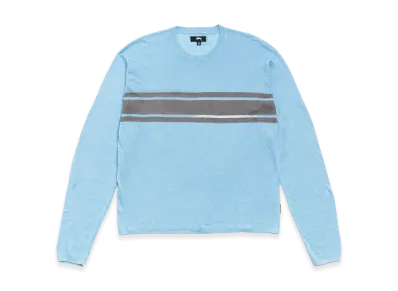 Stussy Lightweight Striped Sweater "Blue"
