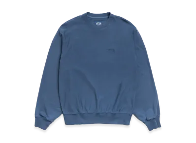 Stussy Lightweight Terry Crew "Blue"