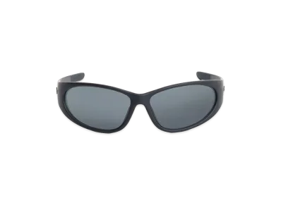 Stussy Adrian Sunglasses "Matte Rubber/Black/Black Lens"
