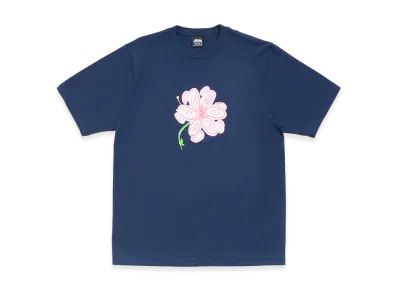 Stussy S Flower Tee "Navy"