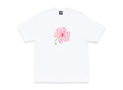 Stussy S Flower Tee "White"