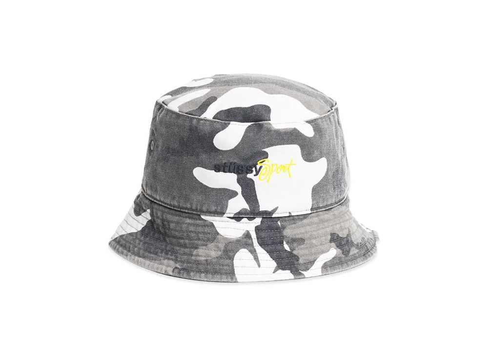 Stussy Stüssy Sport Bucket Hat "Woodland Grey"