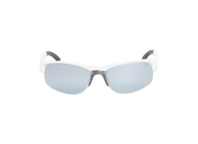 Stussy Hiro Sunglasses "Frost Clear / Mirror Lens"