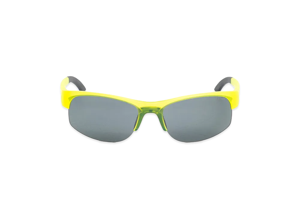 Stussy Hiro Sunglasses "Frost Yellow/Black Lens"